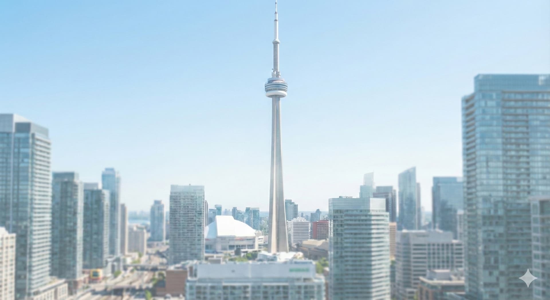 Toronto skyline featuring CN Tower - GTA property management by Northline